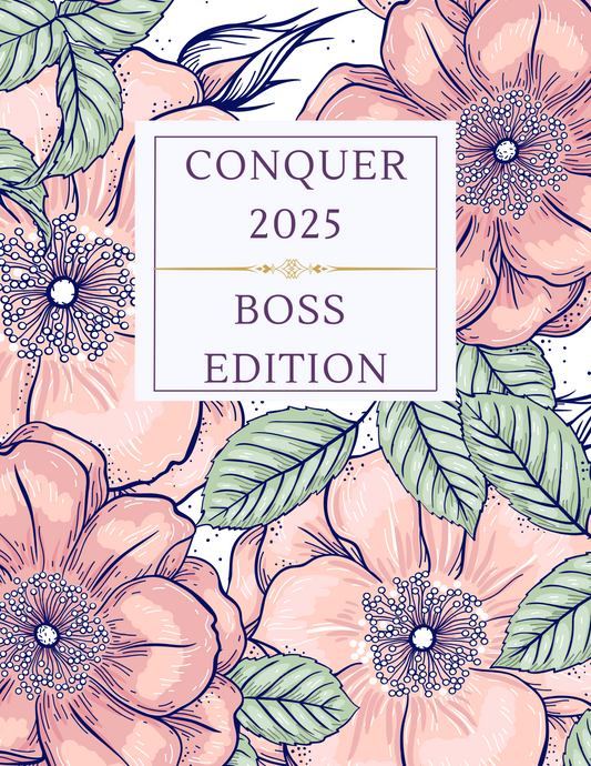 2025 Planner: Boss Edition (Hard Copy)