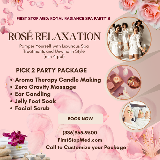 Rose Relaxation: Group Spa Day (min. 4ppl)