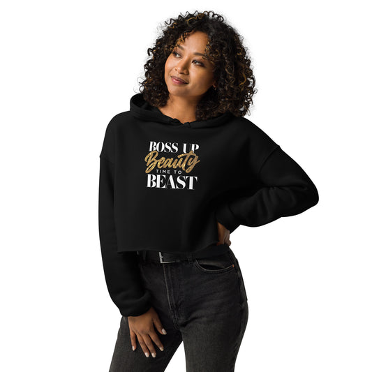 Not Your Boyfriend's - Crop Hoodie